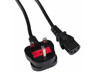 Power Güç Kablosu Bilgisayar Monitör ingiliz Amerikan uçlu C13 Cable 1,5mt - AC Elektrik kablosu