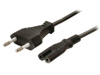 2x0,75 kablo Teyp Radyo Adaptör Işıldak Yazıcı Adaptör Fiş 1.5m
