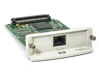 Hp JetDirect / Print Server 615N J6057-60002 Ethernet Kart - 10/100TX Printer Networking Card J6057a