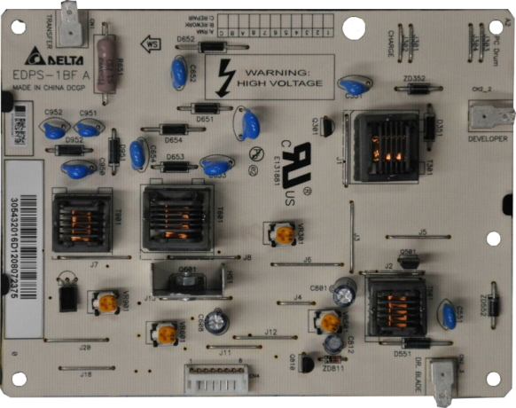 lexmark-printers-ms810-high-voltage-supply-40x7578-hvps-yuksek-gerilim-beslemesi-ms811-yazici-guc-karti-big-1